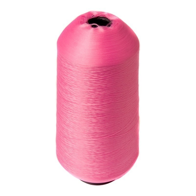 Нитки текстурированные некруч 100% PE 150D/1 цв S-515 розовый яркий (боб 15000ярд) VERITAS1