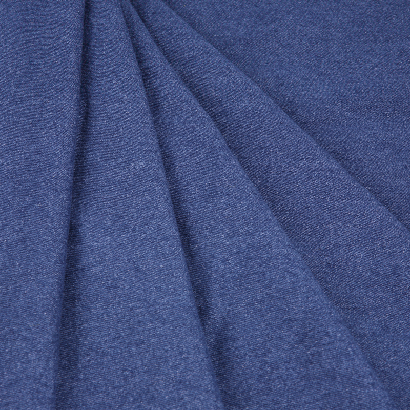 Ткань Джинса 300гр/м2 (8.8 oz), 62хб/20вск/17пэ/1спан, 130см, голубой XBL-300444