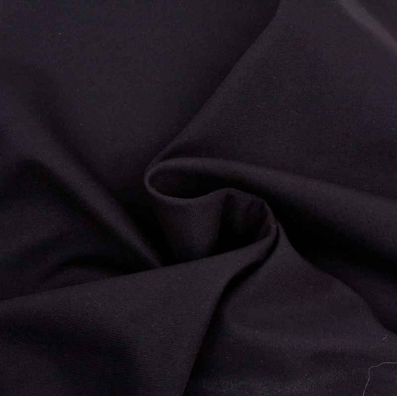 Ткань мембранная Texshell Twill, WR TPU 3k/15k Fleece, 320гр/м2, 100пэ, 150см, черный/S580, (рул 50м0
