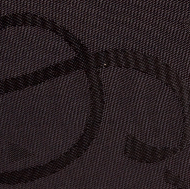 Ткань подкладочная Поливискоза Twill, 90гр/м2, 52пэ/48вкс, 146см, черный Жаккард узор/S580, (50м) KS3