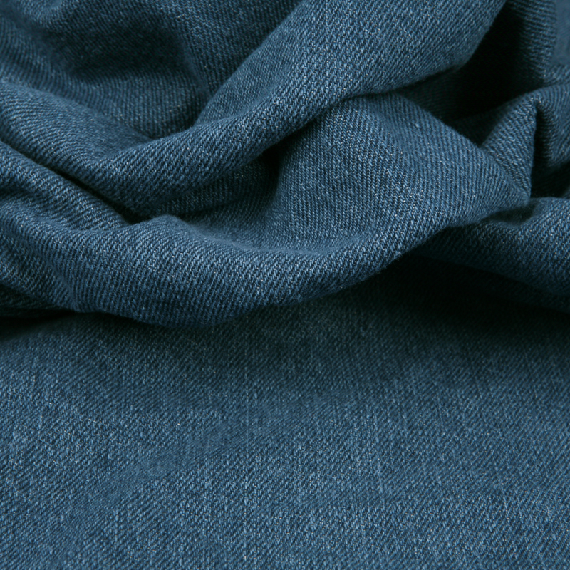 Ткань Джинса 350-355гр/м2 (10.5 oz), 99хб/1пэ, 140см, голубой XBL-100193