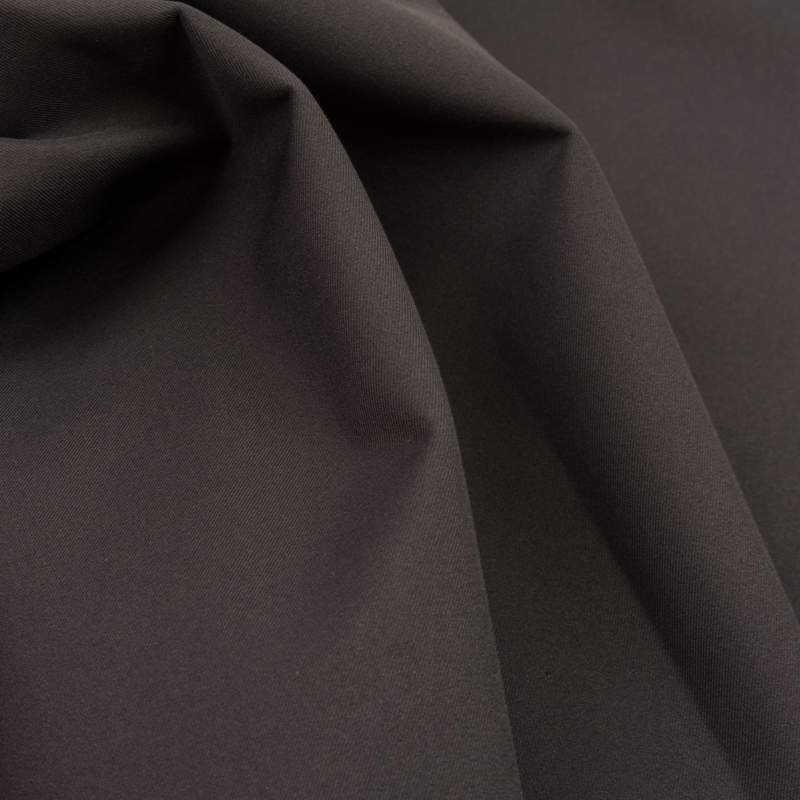 Ткань мембранная Texshell Twill, WR TPU 3k/15k Fleece, 320гр/м2, 100пэ, 150см, серый темный/S301, (р3