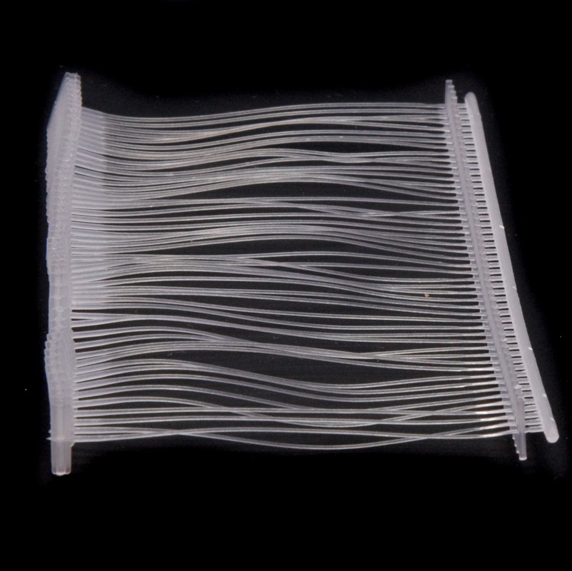 Биркодержатели 50мм для деликатных тканей цв прозрачный (уп 5000шт) Veritas2