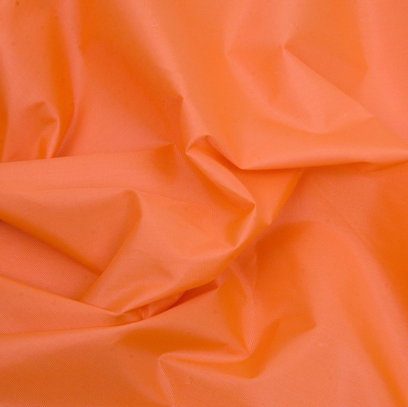 Ткань Оксфорд 210D, WR/PU1000, 80гр/м2, 100пэ, 150см, оранжевый люминесцентный/S006, (рул 100м) D1