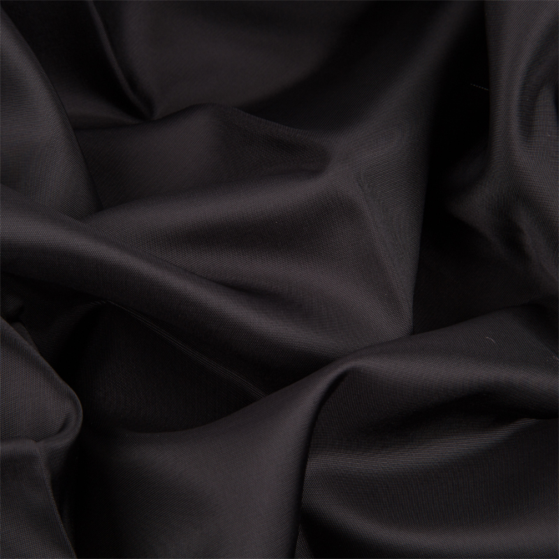 Ткань подкладочная Поливискоза Plain, 70гр/м2, 52пэ/48вис, 145см, черный/S580, (50м) KS1