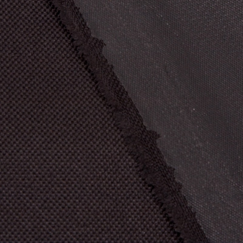 Ткань Оксфорд 600D, WR/PVC, 350гр/м2, 100пэ, 150см, черный/S580, (рул 50м) D2