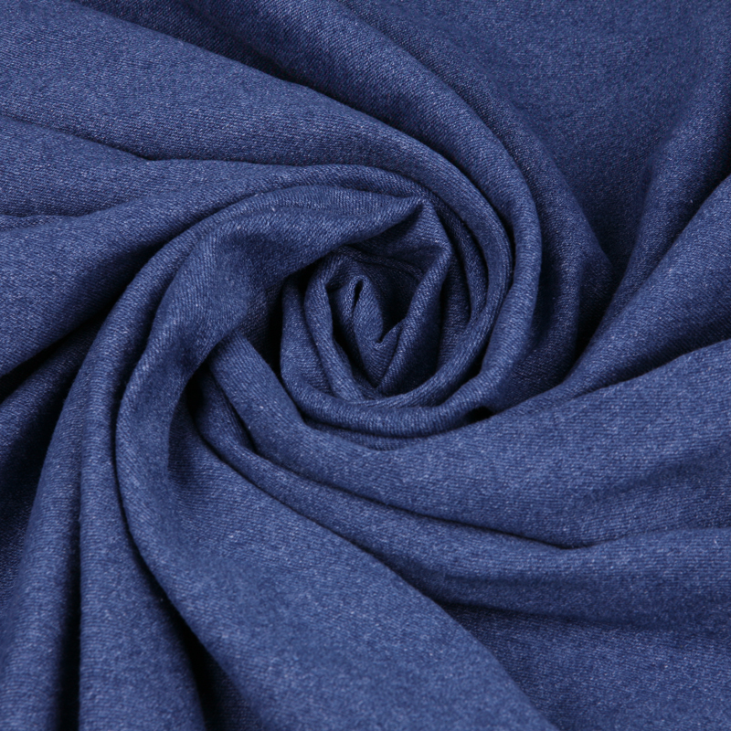 Ткань Джинса 300гр/м2 (8.8 oz), 62хб/20вск/17пэ/1спан, 130см, голубой XBL-300440