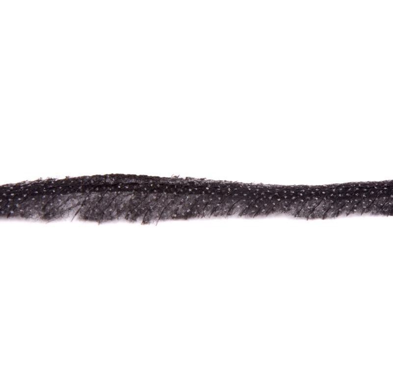 Тесьма в пройму по косой усиленная сутажом цв черный 10мм (рул 100м) Danelli LK4YP55 (WK551)4