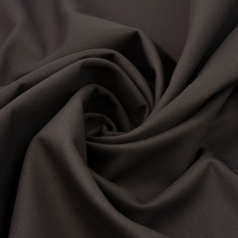 Ткань мембранная Texshell Twill, WR TPU 3k/15k Fleece, 320гр/м2, 100пэ, 150см, серый темный/S301, (р0