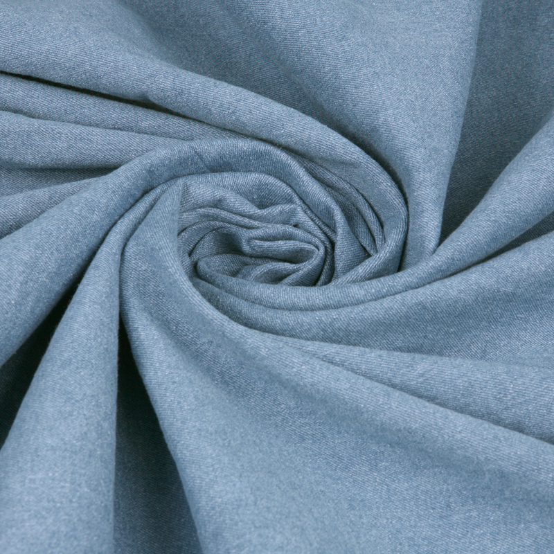 Ткань Джинса 295гр/м2 (8.7 oz), 99хб/1спан, 130см, голубой XBL-200730