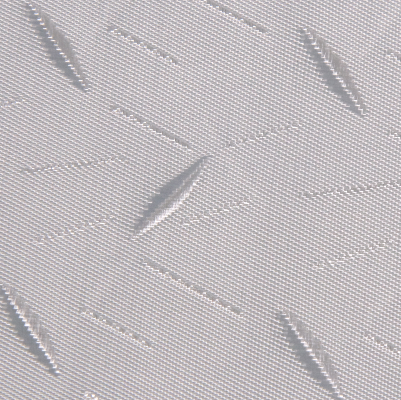 Ткань подкладочная Поливискоза Twill, 90гр/м2, 52пэ/48вкс, 146см, серый светлый Жаккард зернышко/S313