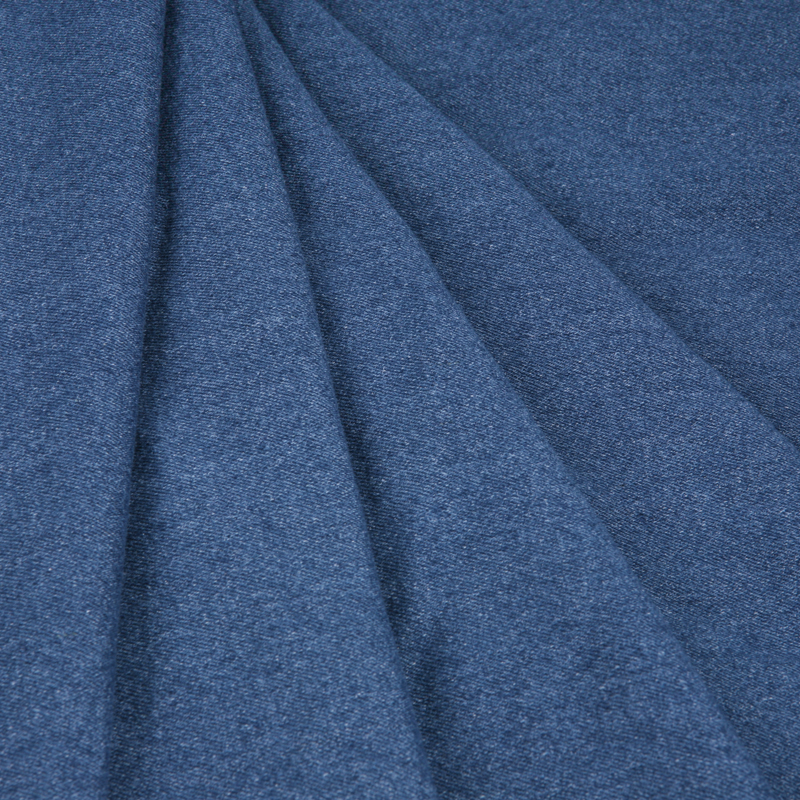 Ткань Джинса 305-310гр/м2 (9 oz), 99хб/1спан, 130см, синий XBL-200734