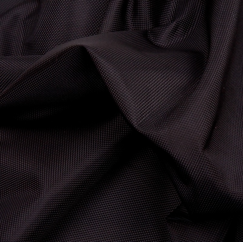 Ткань Оксфорд 420D, WR/PU1000, 140гр/м2, 100пэ, 150см, черный/S580, (рул 100м) D1