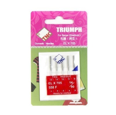 Иглы для БШМ TRIUMPH New ELx705 №90 (уп.5шт) (1)