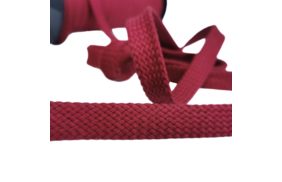 шнур для одежды плоский 15мм, 100хб, цв бордовый/127 (катушка 50м) bombacio купить по 13.5 - в интернет - магазине Веллтекс | Рязань
.