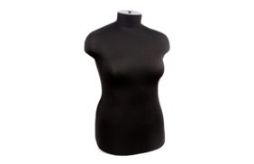 манекен женский р52 (104-84-110) мягкий цв чёрный купить по цене 9266 руб - в интернет-магазине Веллтекс | Рязань
