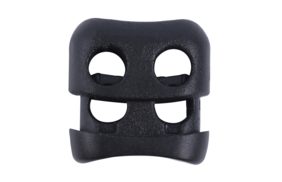 фиксатор пластик 105-т цв черный для двух шнуров (шнур 3мм) (уп 500шт) пп купить по 2 - в интернет - магазине Веллтекс | Рязань
.
