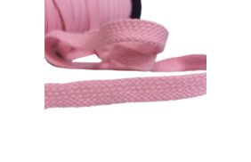 шнур для одежды плоский 15мм, 100хб, цв розовый/130 (катушка 50м) bombacio купить по 13.5 - в интернет - магазине Веллтекс | Рязань
.