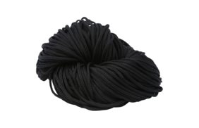шнур для одежды круглый цв черный 5мм (уп 100м) 5-02 купить по 1.95 для тактического снаряжения в Рязани
 