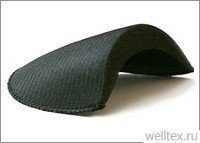 подплечики обшитые втачные цв черный размер 14 (уп 5пар) в-14чер купить по 103 - в интернет - магазине Веллтекс | Рязань
.