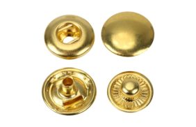 кнопка l-12 цв золото нерж 12,5мм (уп ок.72шт) veritas купить по цене 909 руб - в интернет-магазине Веллтекс | Рязань
