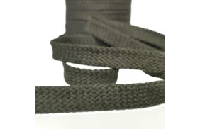 шнур для одежды плоский 15мм, 100хб, цв хаки темный/131 (катушка 50м) bombacio купить по 13.5 - в интернет - магазине Веллтекс | Рязань
.