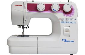 бытовая швейная машина janome my style 280s купить по доступной цене - в интернет-магазине Веллтекс | Рязань
