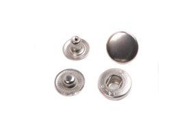 кнопка l-15 цв никель сталь 15мм (уп ок.72шт) veritas купить по цене 360 руб - в интернет-магазине Веллтекс | Рязань
