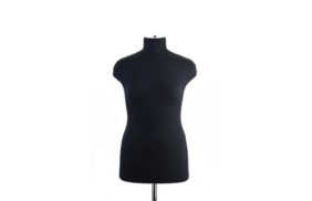 манекен женский р48 (96-75-102) мягкий цв чёрный купить по цене 9266 руб - в интернет-магазине Веллтекс | Рязань
