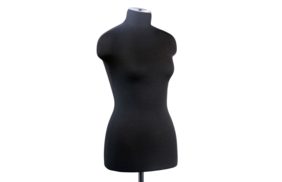 манекен женский р50 (100-79-106) мягкий цв чёрный купить по цене 9266 руб - в интернет-магазине Веллтекс | Рязань
