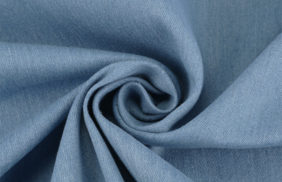 ткань джинса 255гр/м2, 65хб/34пэ/1спан, 150см, голубой, 4250/c#1 tog01 купить по цене 504 руб в розницу от 1 метра - в интернет-магазине Веллтекс
